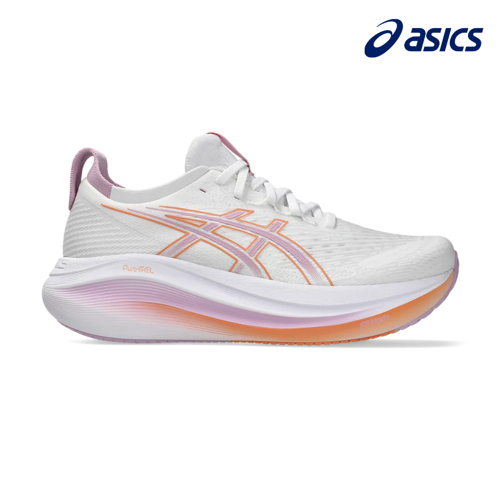 ASICS Women Gel-Nimbus 27 D - White / Light Ube