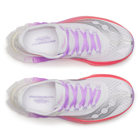 Saucony Women Endorphin Pro 4 - White / Crocus