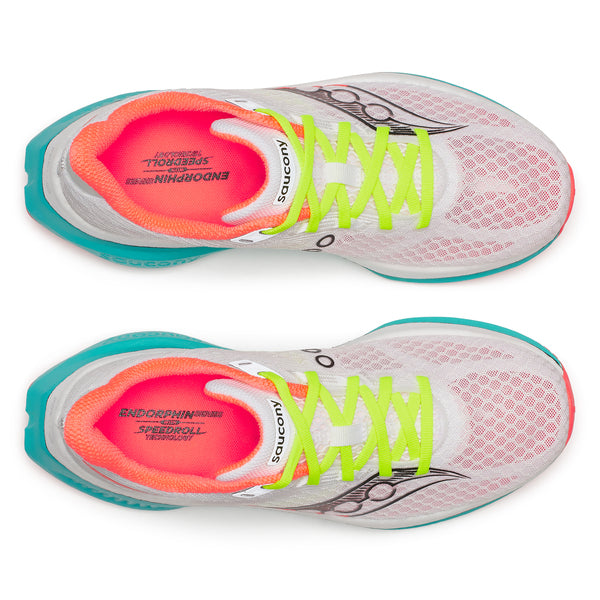 Saucony Women Endorphin Speed 5 - White / Mutant