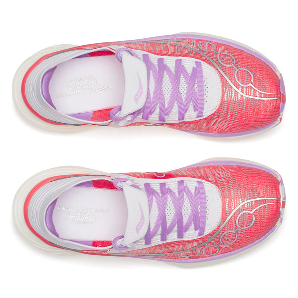 Saucony Unisex Endorphin Elite 2 - Coral / White