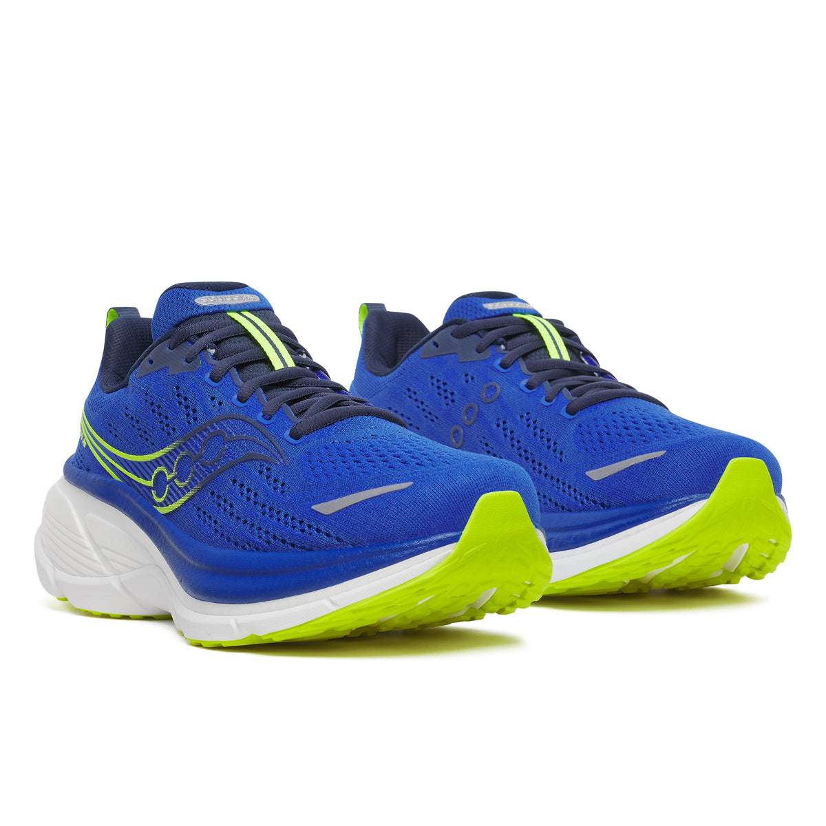 Saucony Men Hurricane 25 Wide - Lapis / Citron – Running Lab Singapore