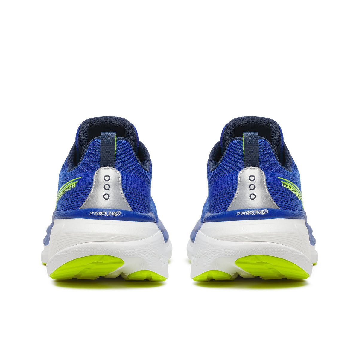 Saucony Men Hurricane 25 Wide - Lapis / Citron – Running Lab Singapore