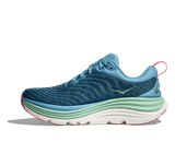 Buy HOKA Women Gaviota 5 Wide - Alpine Blue / Jadeite for running in Singapore - Running Lab SG