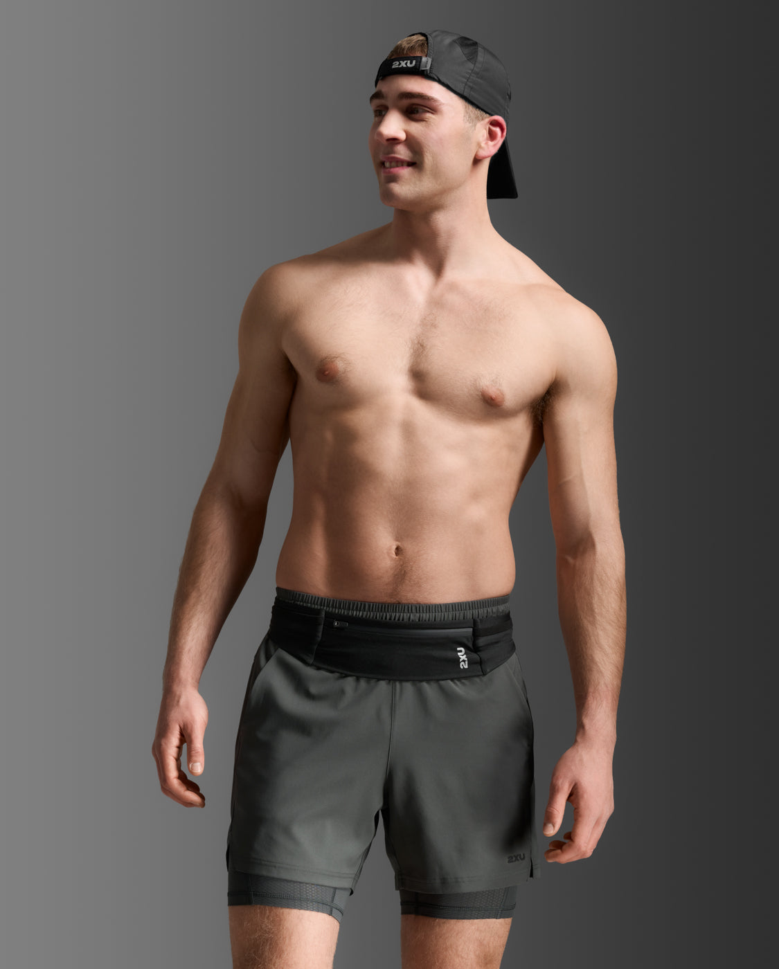 2XU Men Aero Mesh 2-In-1 5 Inch Short - Jupiter / Black Reflective