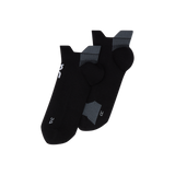 On Unisex Performance Run Sock Low - Black / Eclipse