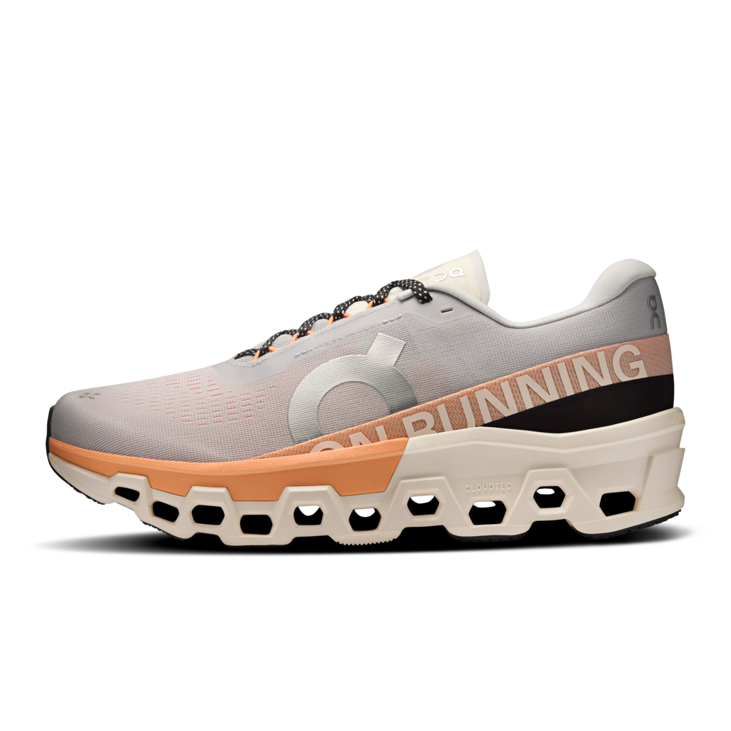 On Men Cloudmonster 2 - Glacier / Tangerine