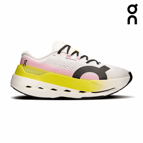 On Women Cloudboom Max - Lime / Raspberry
