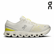 On Men Cloud X 4 - Ivory / Lime
