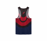 SOAR Running Men Race Vest 2.0 - Black Red / Navy
