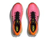 HOKA Women Mach X 3 Wide - Neon Rose / Neon Tangerine