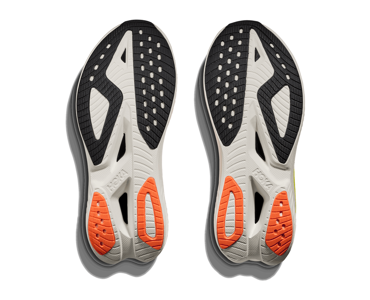 HOKA Women Mach X 3 Wide - Neon Rose / Neon Tangerine