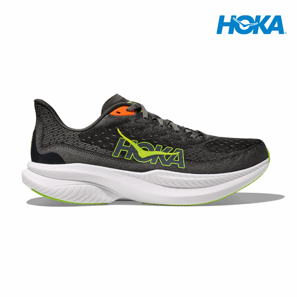 HOKA Men Mach 6 - Gravel / Asphalt Grey