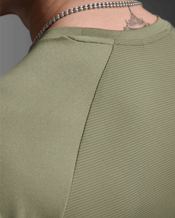 2XU Men Aero Mesh Tee - Alpine / Black Reflective