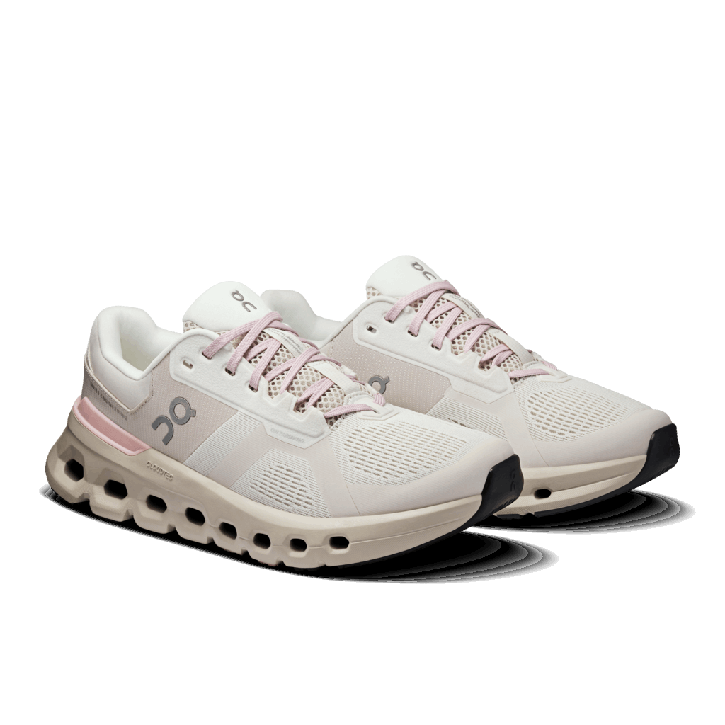 On Women Cloudrunner 2 Wide - Ivory / Mauve
