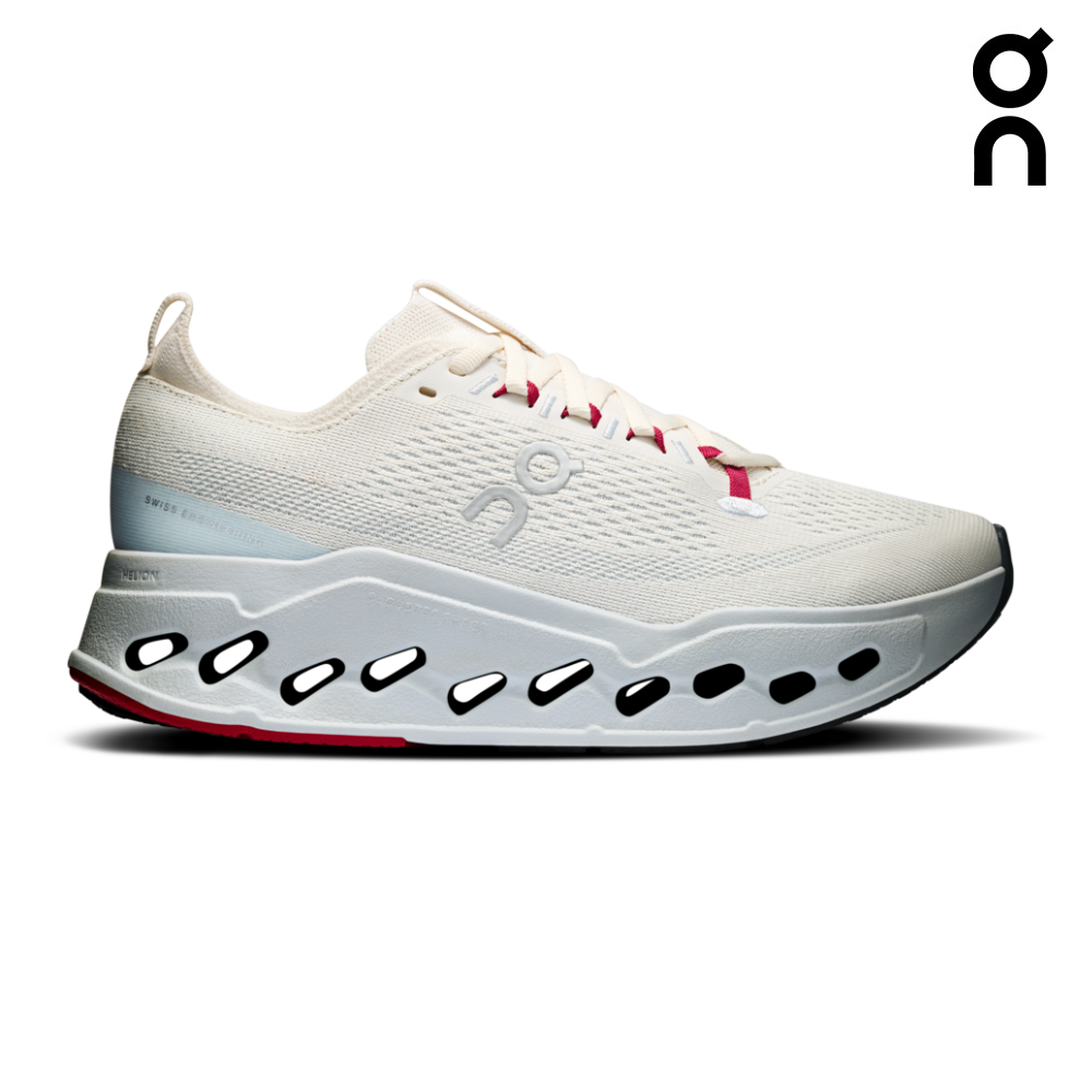 On Women Cloudsurfer Max - Ivory / Arctic