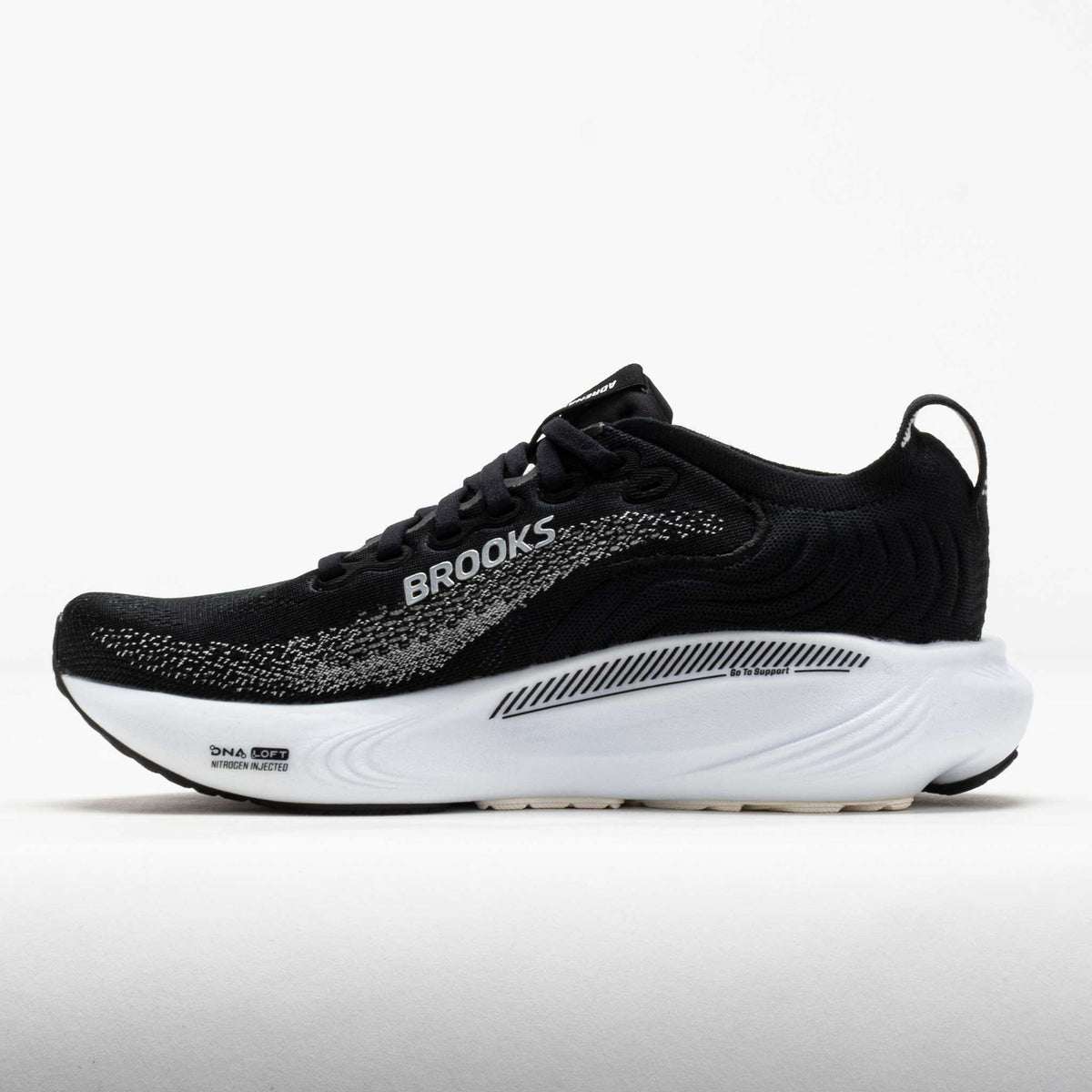 Buy Brooks Women Adrenaline GTS 25 Wide - Black / Grey / White for running in Singapore - Running Lab SG