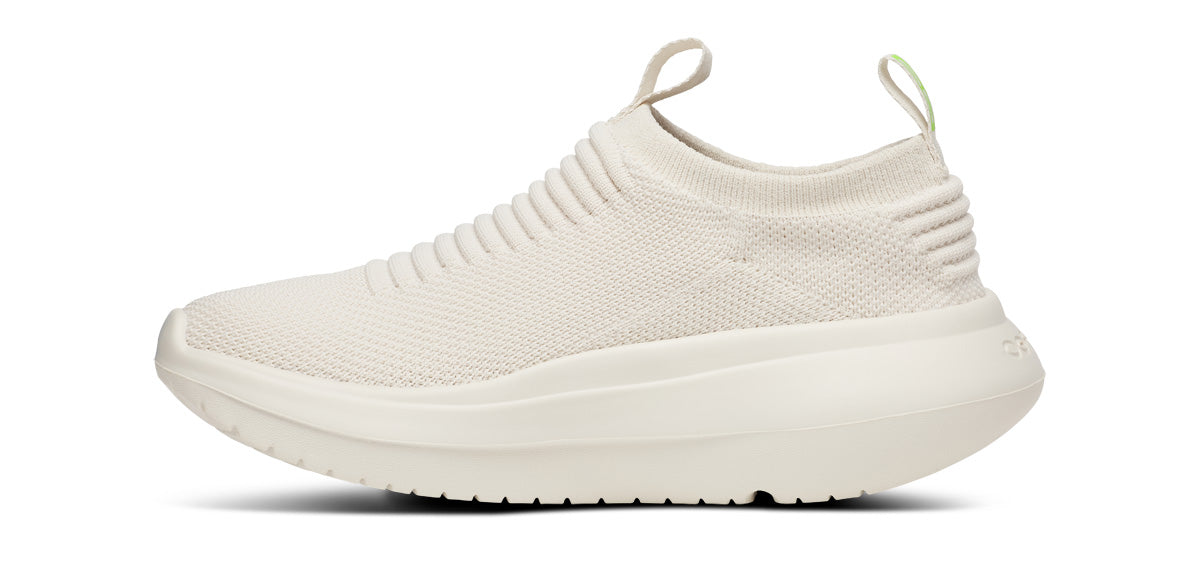 OOFOS Women OOmy Zen - Chalk – Running Lab Singapore