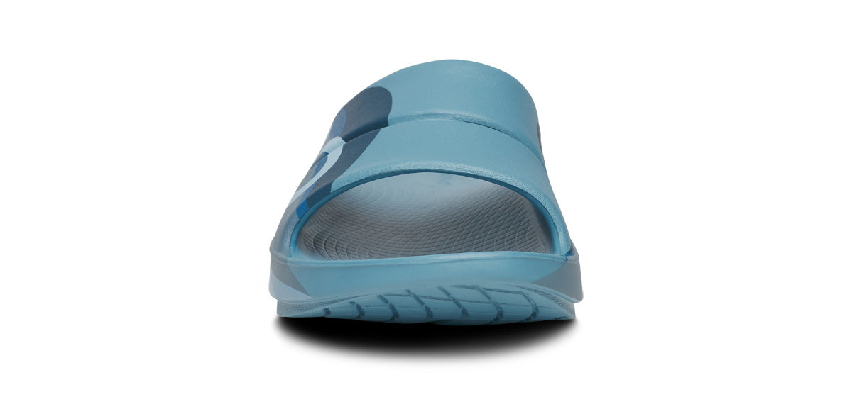 OOFOS Unisex OOahh Sport - Ocean Blue Wave