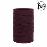 BUFF® Merino Lightweight Neckwear - Solid Garnet OS