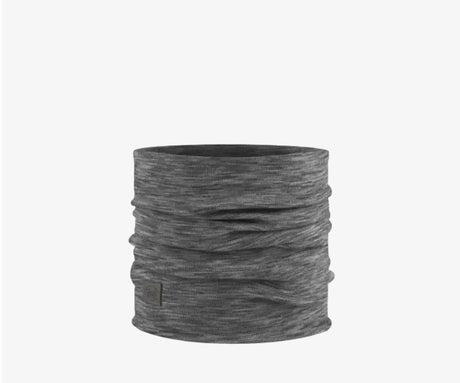 BUFF® Merino Heavyweight Neck Warmer - Fog Grey Multi Stripes OS