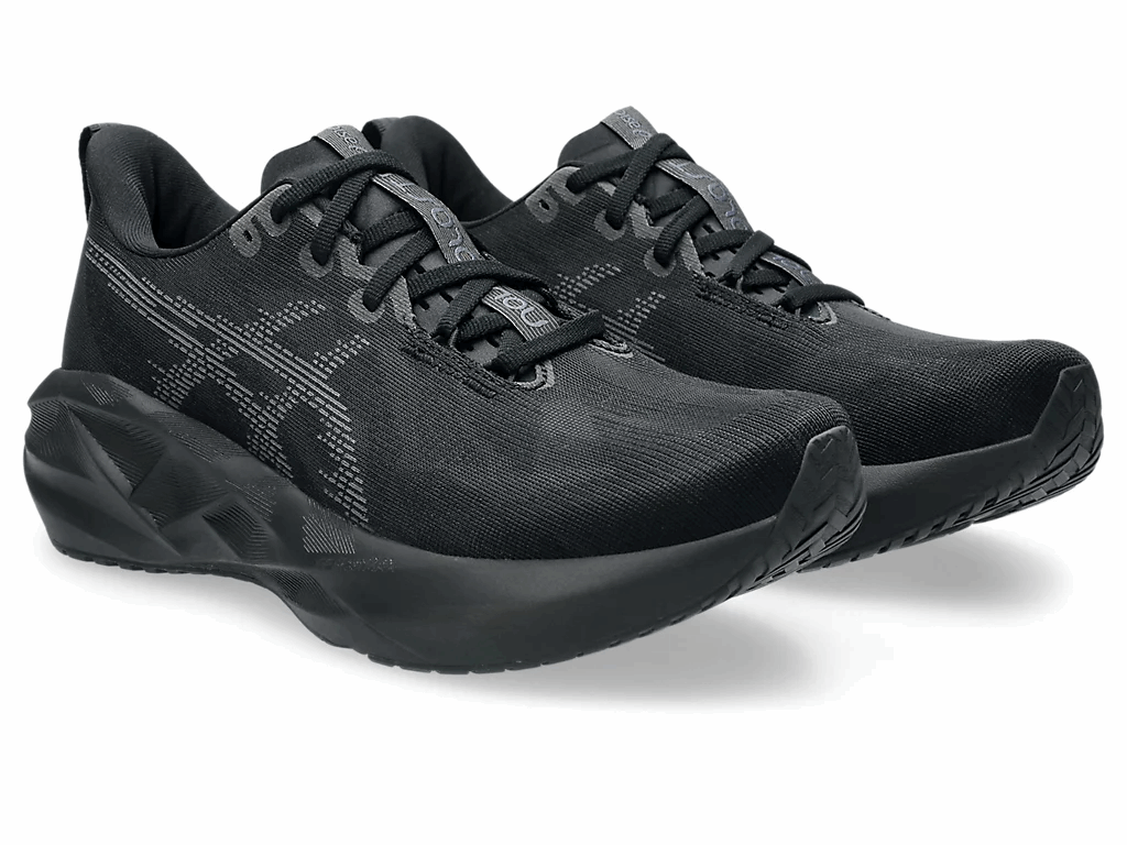 ASICS Men Novablast 5 Wide - Black / Carrier Grey