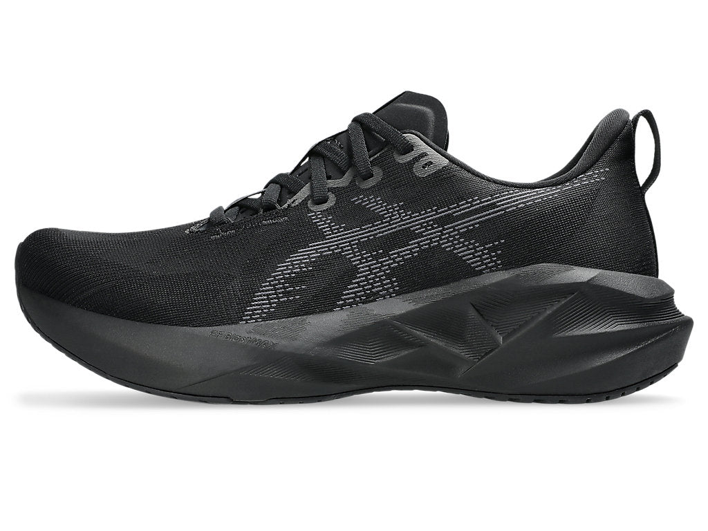 ASICS Men Novablast 5 Wide - Black / Carrier Grey