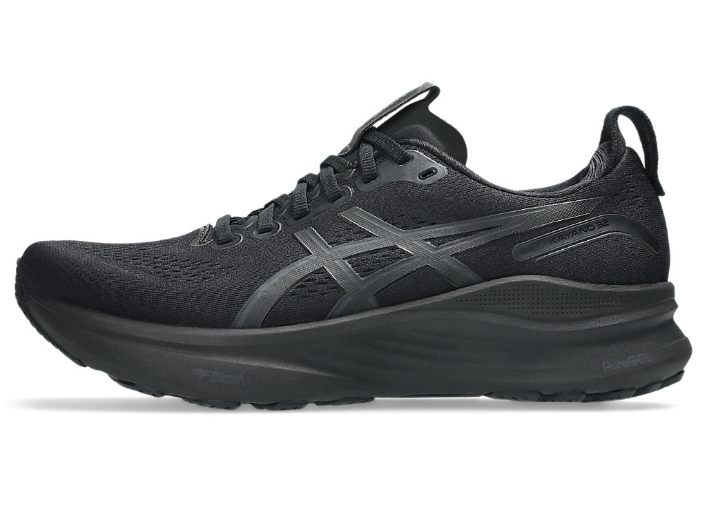 ASICS Men Gel-Kayano 32 Wide - Black / Graphite Grey – Running Lab