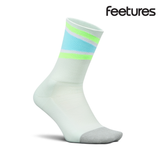 Feetures Active Elite Light Cushion Mini Crew - Mint Bounce