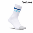 Buy Feetures Active Elite Light Cushion Mini Crew - White Track for running in Singapore - Running Lab SG