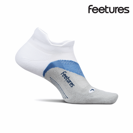 Buy Feetures Active Elite Light Cushion No Show Tab - White Tide for running in Singapore - Running Lab SG