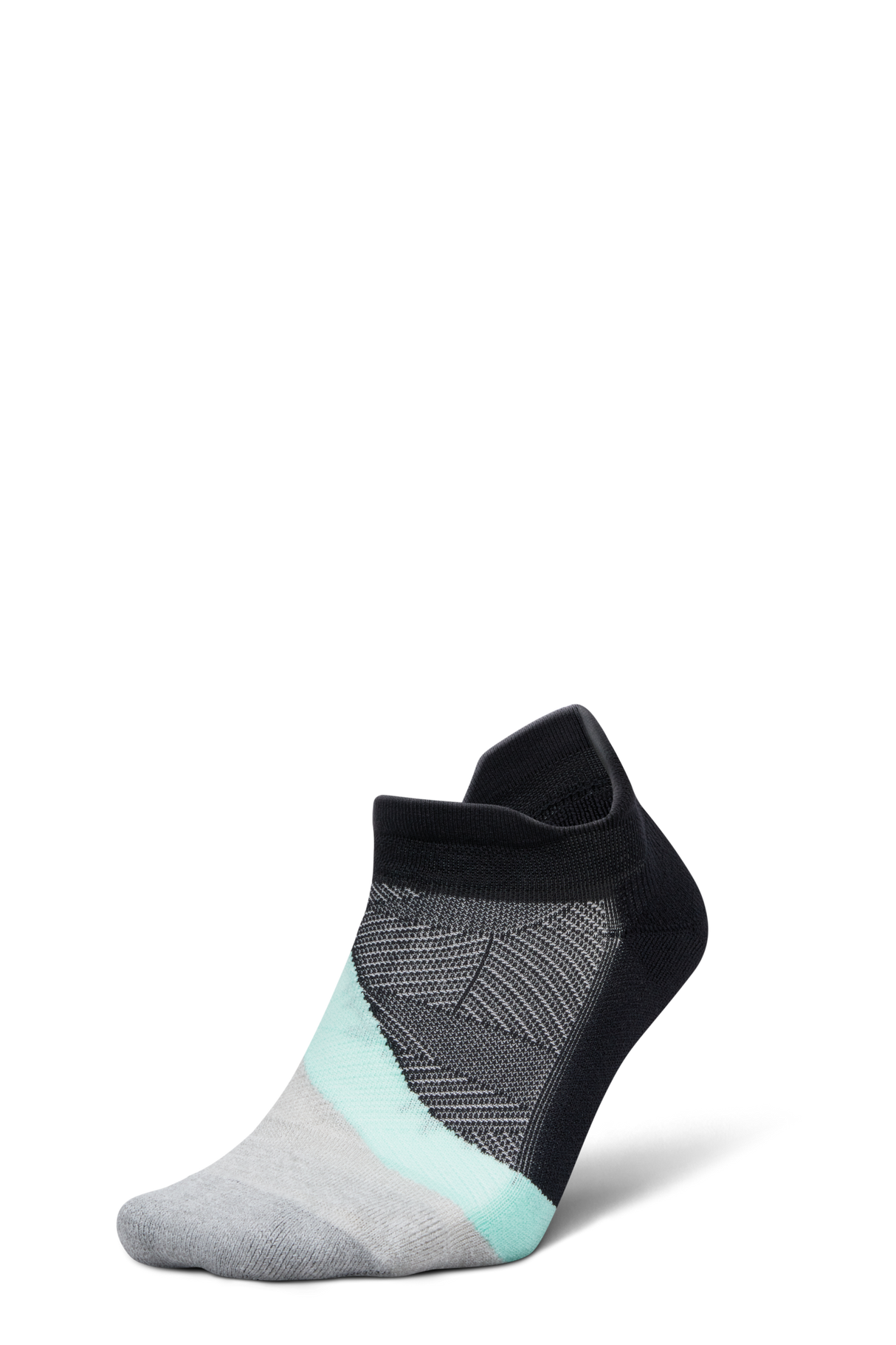 Feetures Active Elite Light Cushion No Show Tab - Mint Chip