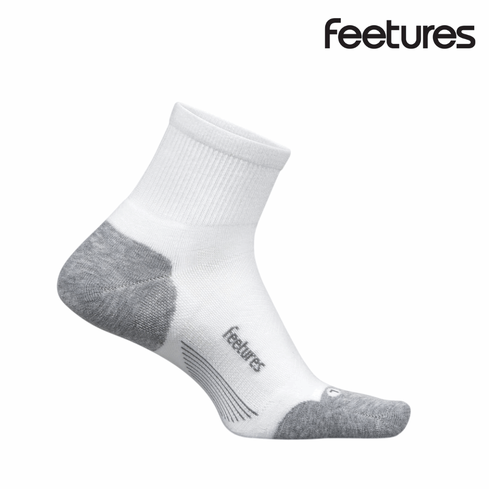 Buy Feetures Active Elite Max Cushion Quarter - White for running in Singapore - Running Lab SG
