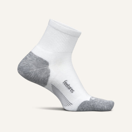 Feetures Active Elite Max Cushion Quarter - White