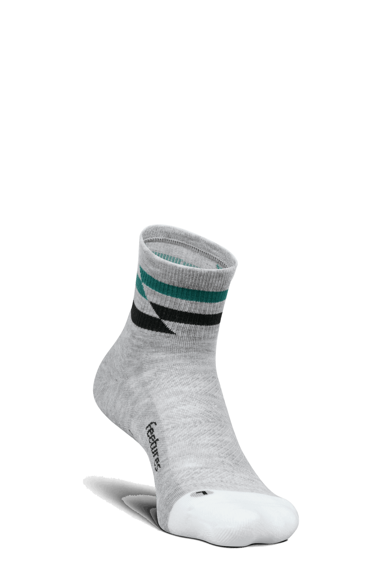 Buy Feetures Active Elite Max Cushion Quarter - Gray Track for running in Singapore - Running Lab SG