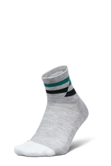 Feetures Active Elite Max Cushion Quarter - Gray Track