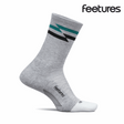 Buy Feetures Active Elite Max Cushion Mini Crew - Gray Track for running in Singapore - Running Lab SG