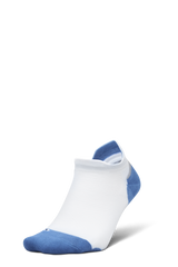 Feetures Active Elite Max Cushion No Show Tab - White Tide