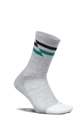 Buy Feetures Active Elite Max Cushion Mini Crew - Gray Track for running in Singapore - Running Lab SG