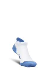 Feetures Active Elite Max Cushion No Show Tab - White Tide