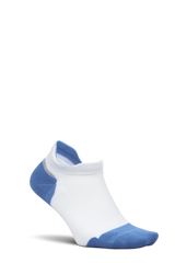 Feetures Active Elite Max Cushion No Show Tab - White Tide