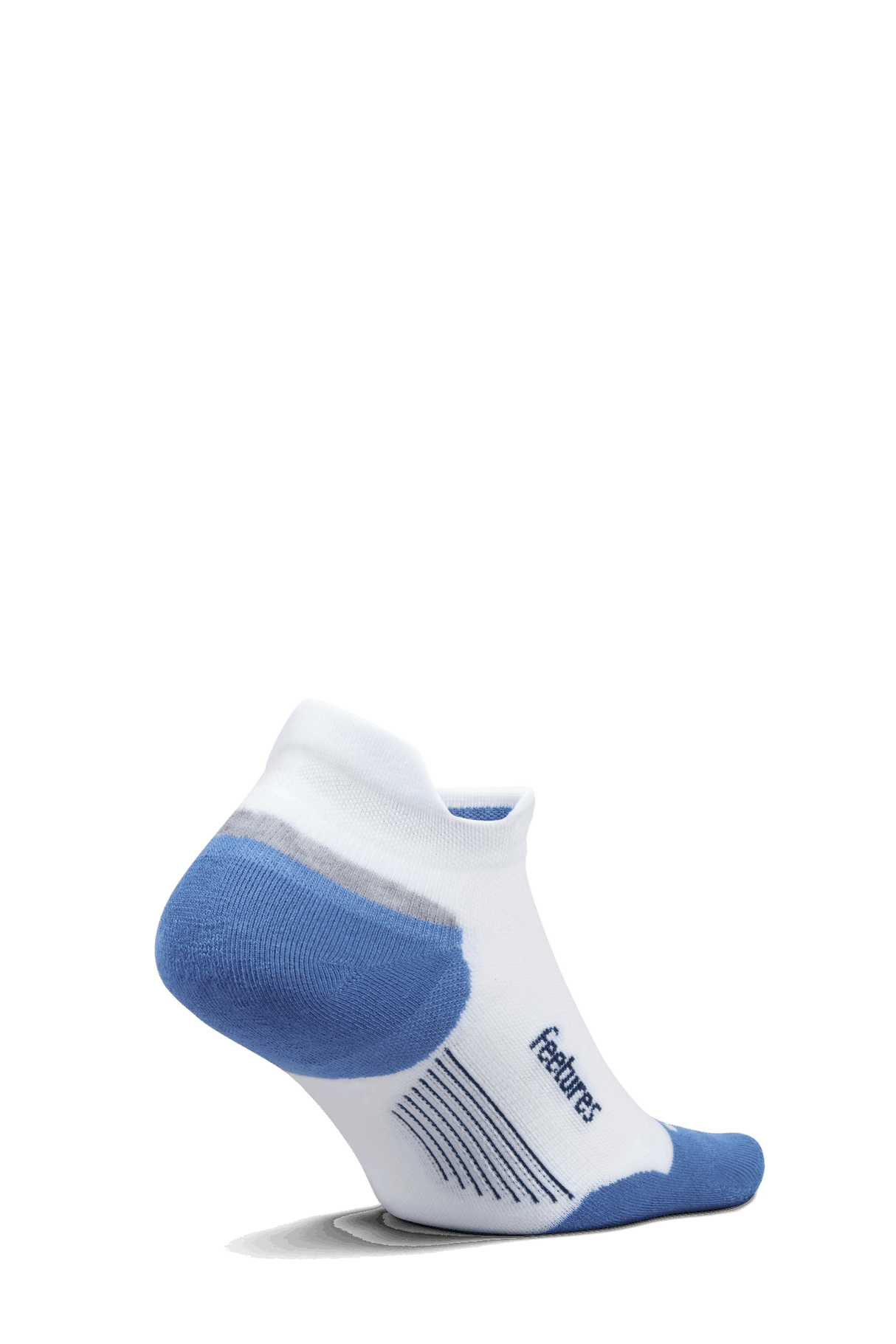 Buy Feetures Active Elite Max Cushion No Show Tab - White Tide for running in Singapore - Running Lab SG