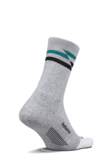 Buy Feetures Active Elite Max Cushion Mini Crew - Gray Track for running in Singapore - Running Lab SG