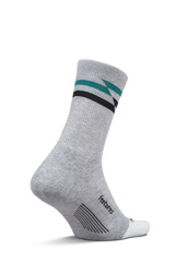 Feetures Active Elite Max Cushion Mini Crew - Gray Track
