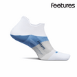 Buy Feetures Active Elite Ultra Light Cushion No Show Tab - White Tide for running in Singapore - Running Lab SG