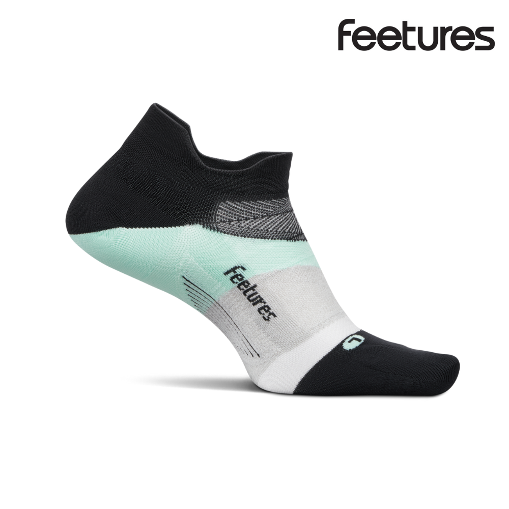 Feetures Active Elite Ultra Light Cushion No Show Tab - Mint Chip