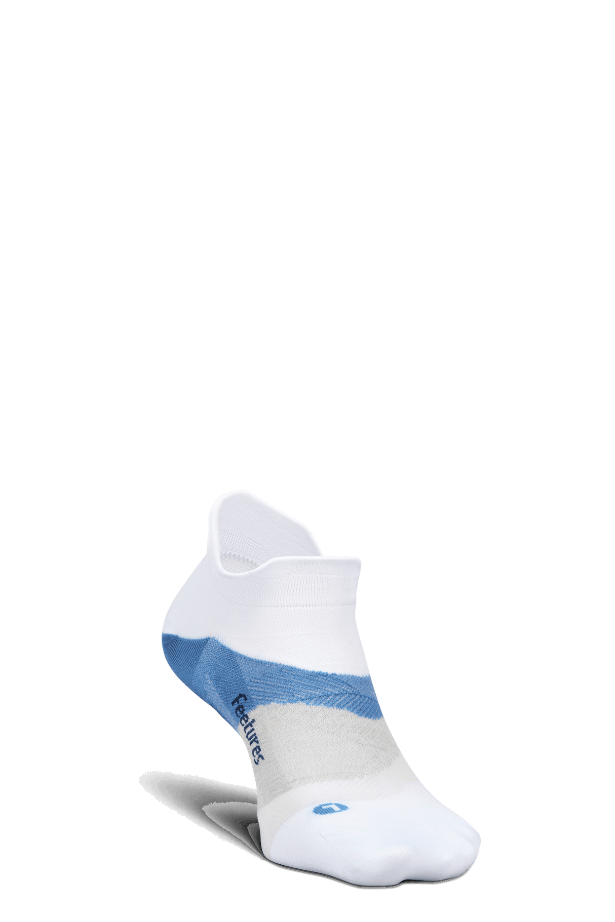 Buy Feetures Active Elite Ultra Light Cushion No Show Tab - White Tide for running in Singapore - Running Lab SG