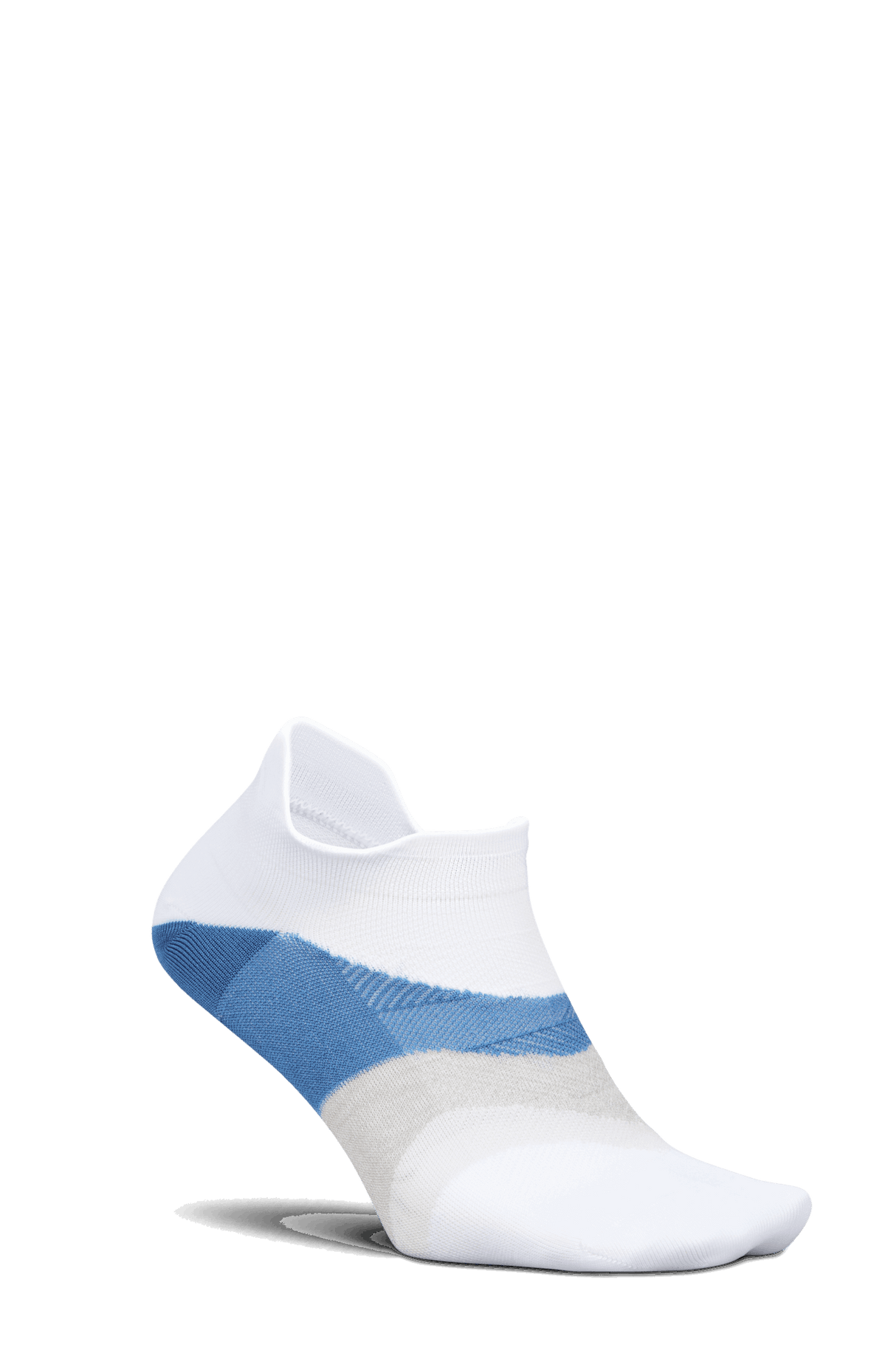 Buy Feetures Active Elite Ultra Light Cushion No Show Tab - White Tide for running in Singapore - Running Lab SG