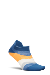 Feetures Active Elite Ultra Light Cushion No Show Tab - Rally Blue