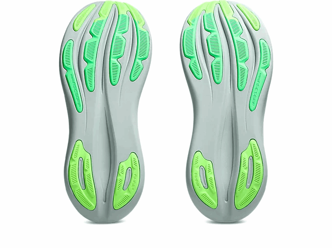 Buy ASICS Men Gel-Nimbus 28 Wide - Cold Moss / Illuminate Green for running in Singapore - Running Lab SG