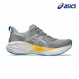 Buy ASICS Men Novablast 5 Wide - Gravel / White for running in Singapore - Running Lab SG